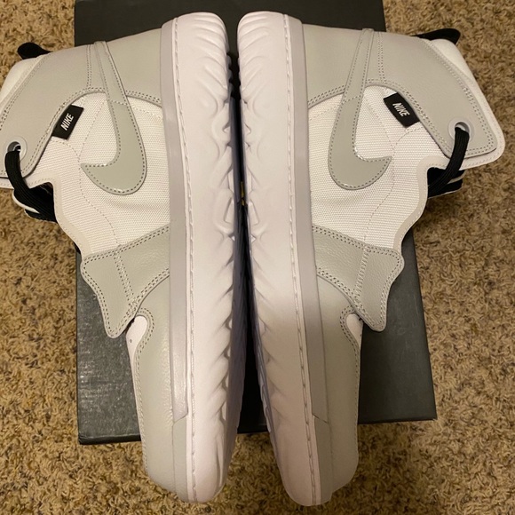 Nike Air Jordan 1 React High 'Grey Fog' AR5321-100 - Picture 5 of 7